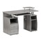 Techni Office Solutions 47.25" Gray Unique Techni Mobili Complete Workstation Computer Desk with Storage